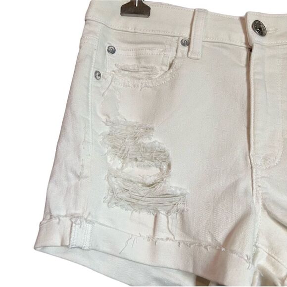 NWT! American eagle distressed high rise shortie - Picture 2 of 11